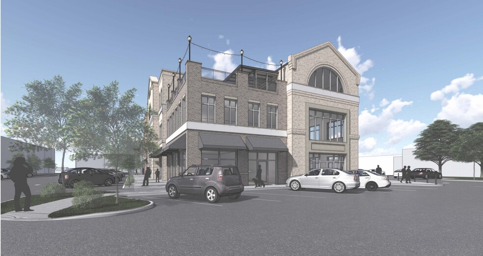 126 Matthews Station St, Matthews, NC à louer - Photo du bâtiment - Image 3 de 9