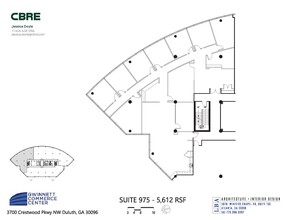 3700 Crestwood Pky NW, Duluth, GA for lease Floor Plan- Image 1 of 2