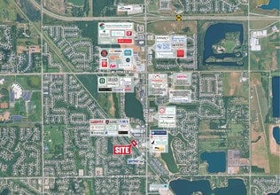 7335 W 33rd St, Wichita, KS - Aérien  Vue de la carte