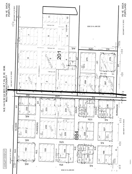 421 NE 12th Ave, Portland, OR for lease - Plat Map - Image 2 of 6