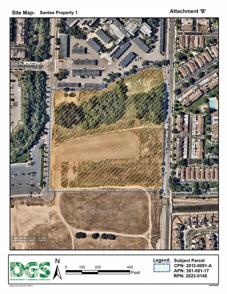 Cottonwood Ave & Park Center Dr, Santee, CA for sale - Site Plan - Image 2 of 2