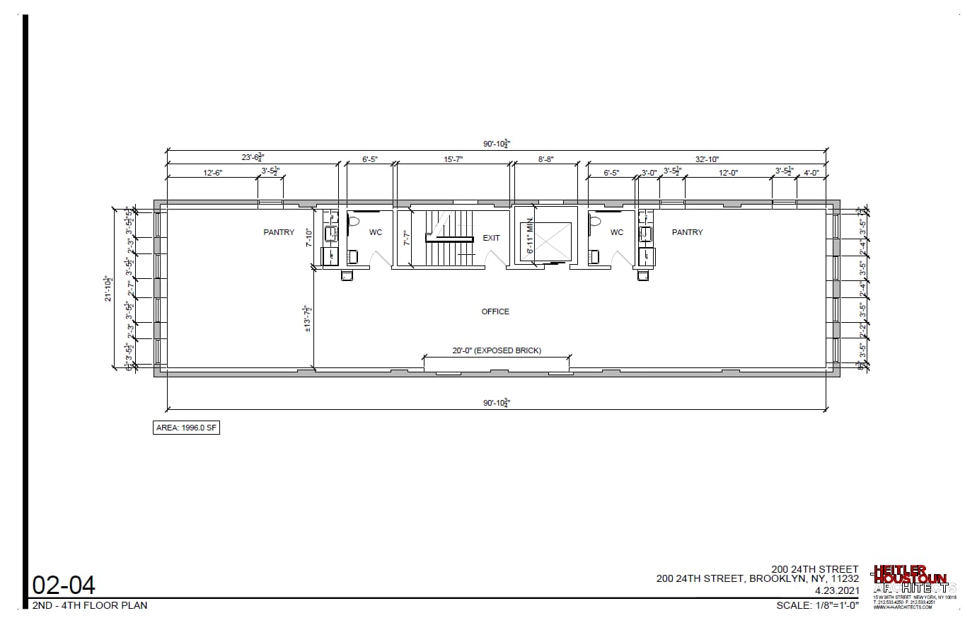 200 24th St, Brooklyn, NY for lease Floor Plan- Image 1 of 1