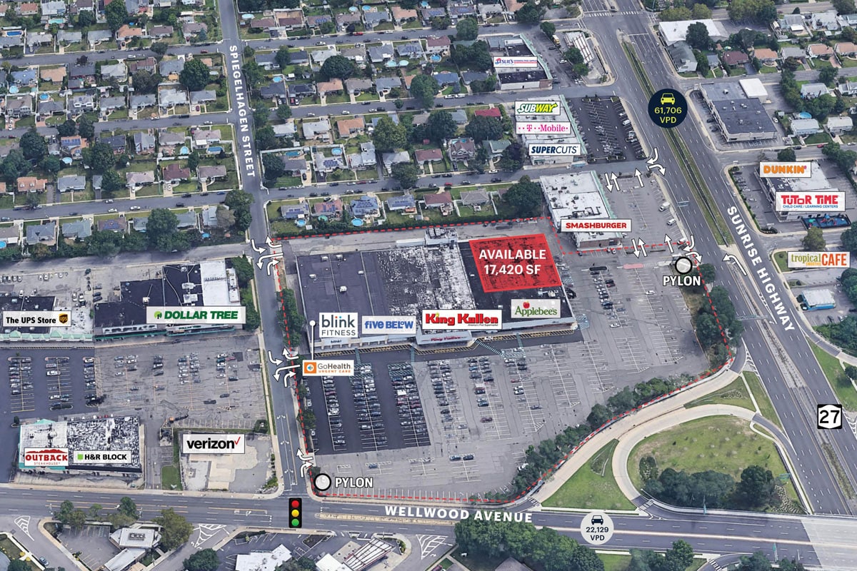 646-656 N Wellwood Ave, Lindenhurst, NY for lease Primary Photo- Image 1 of 2