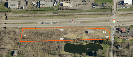 6273 Lakeside, Ontario, NY - Aérien  Vue de la carte