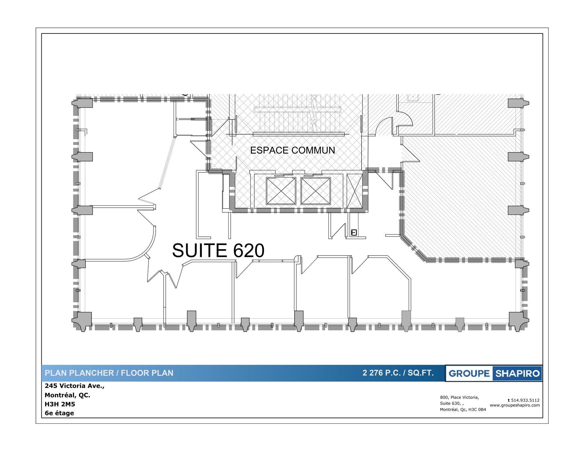 245 Av Victoria, Westmount, QC for lease Site Plan- Image 1 of 1