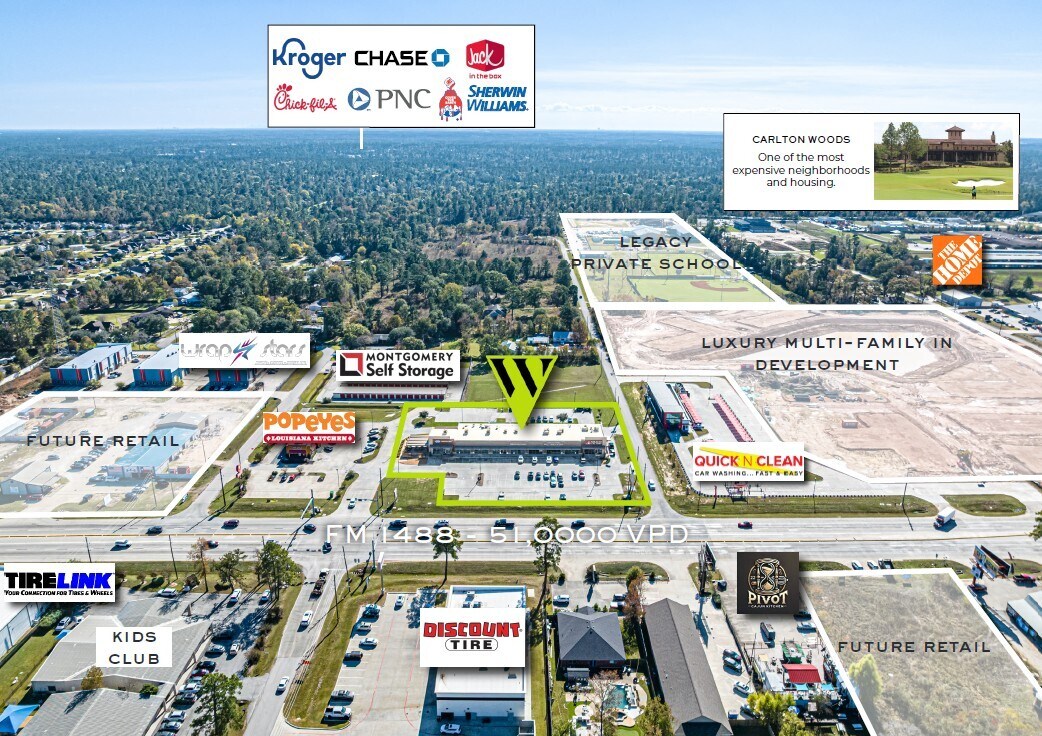 5677 FM 1488 Rd, Magnolia, TX à louer Photo du bâtiment- Image 1 de 5