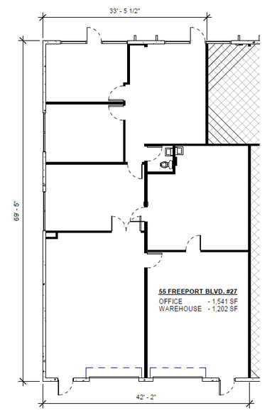 55 Freeport Blvd, Sparks, NV for lease - Floor Plan - Image 3 of 7