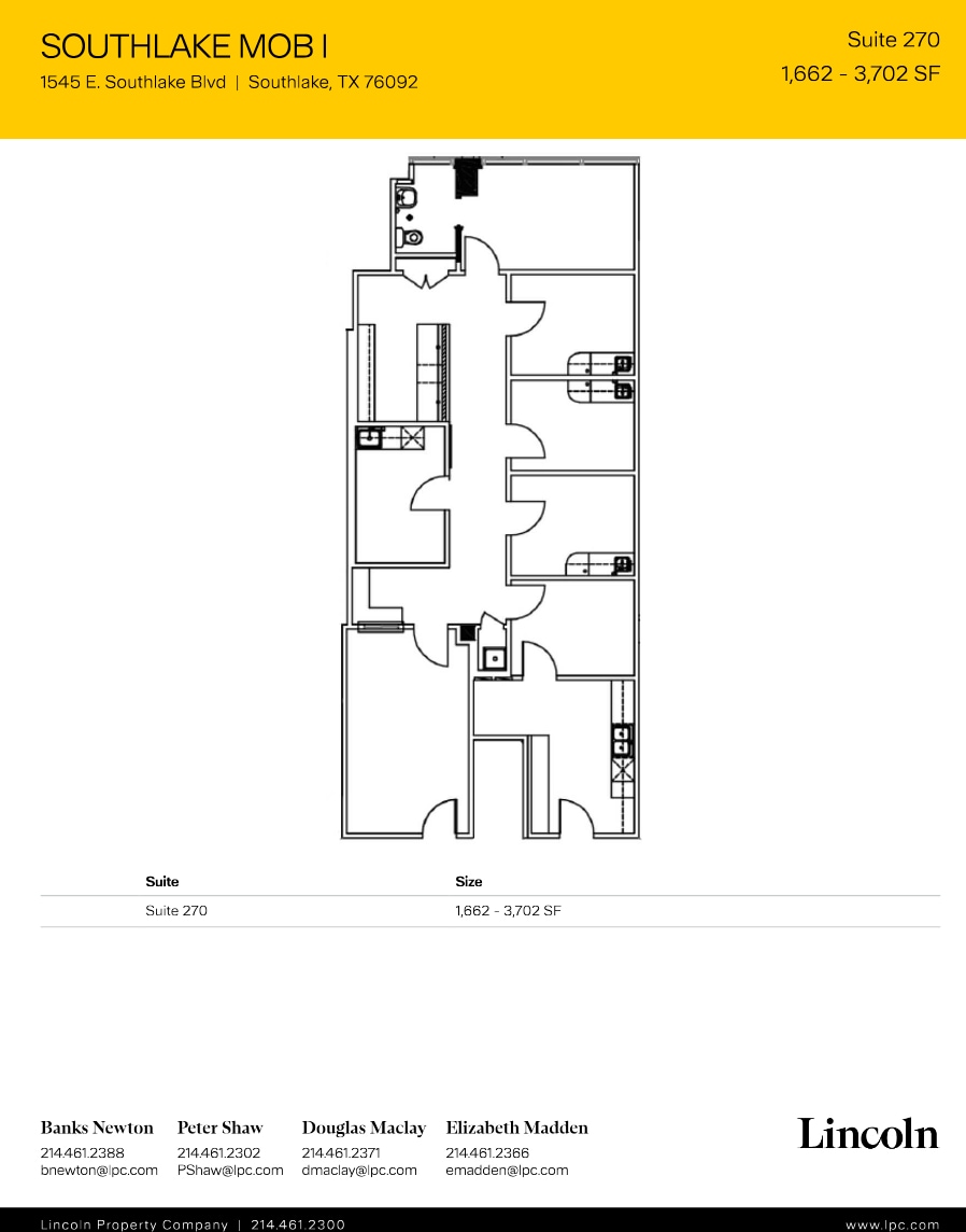 1545 E Southlake Blvd, Southlake, TX for lease Floor Plan- Image 1 of 1