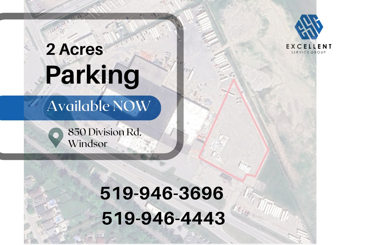 850 Division Rd, Windsor, ON à louer Aérien- Image 1 de 2