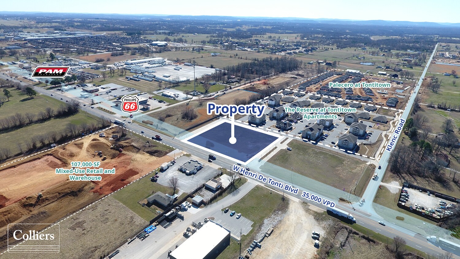 603 W Henri De Tonti, Springdale, AR à vendre Photo du bâtiment- Image 1 de 4