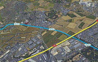 Gonesse, VDO - Aérien  Vue de la carte - Image1