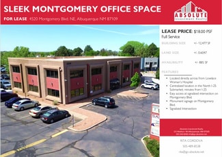 More details for 4520 Montgomery Blvd NE, Albuquerque, NM - Office for Lease