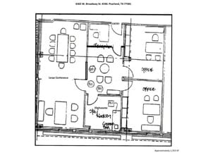 6302 W Broadway St, Pearland, TX for lease Site Plan- Image 1 of 9