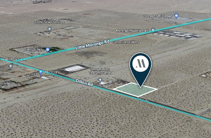 Dillon Road, Desert Hot Springs, CA for sale - Building Photo - Image 1 of 18