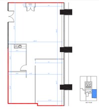 789 Don Mills Rd, Toronto, ON à louer Plan d’étage- Image 1 de 1