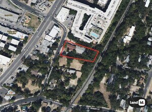 1701 Evergreen Ave, Austin, TX - Aerial map view