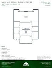 1200 Main St, Irvine, CA à louer Plan d’étage- Image 1 de 1
