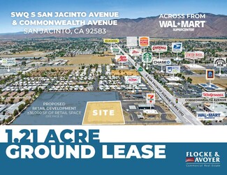 Plus de détails pour S San Jacinto Ave, San Jacinto, CA - Terrain à louer