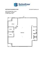 4135 Northgate Blvd, Sacramento, CA for lease Floor Plan- Image 1 of 3