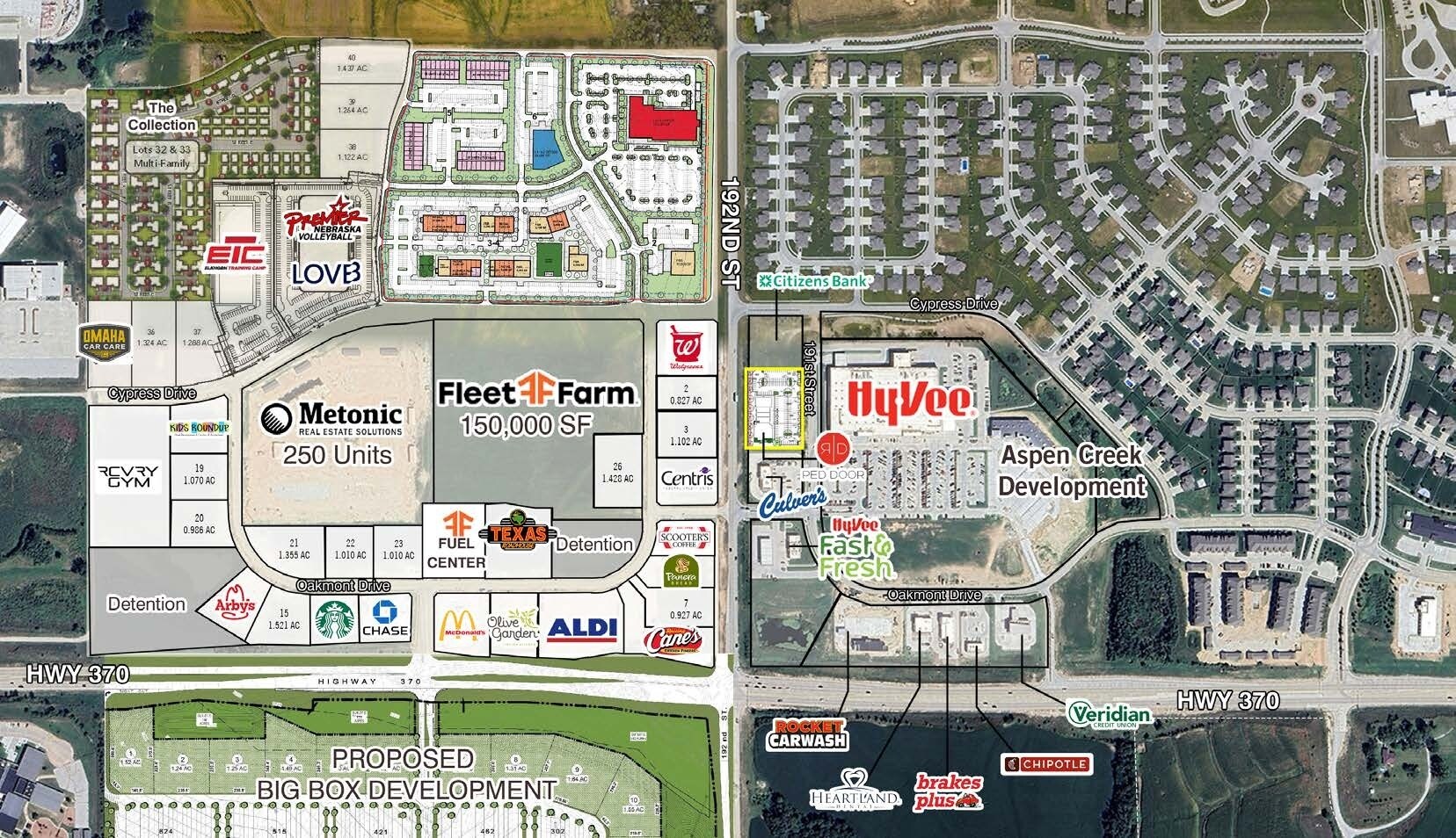 192nd & Hwy 370, Gretna, NE à louer Photo principale- Image 1 de 7