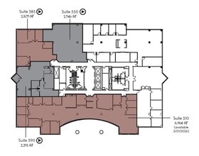 12647 Olive Blvd, Creve Coeur, MO for lease Floor Plan- Image 1 of 1