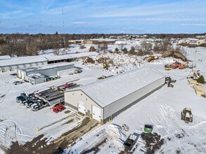 950 E Melendy St, Ludington, MI - Aerial  map view