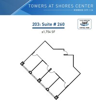 201 Redwood Shores Pky, Redwood City, CA for lease Floor Plan- Image 1 of 1