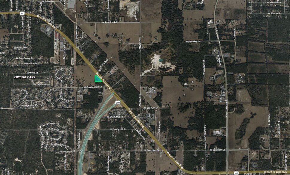 4710 Gulf to Lake hwy, Lecanto, FL à vendre - Photo du bâtiment - Image 2 de 2