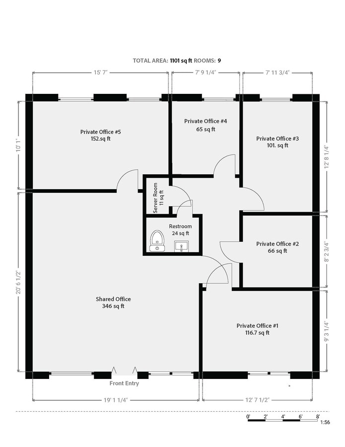 1913 E 17th St, Santa Ana, CA 92705 - Unit 118 -  - Floor Plan - Image 1 of 17