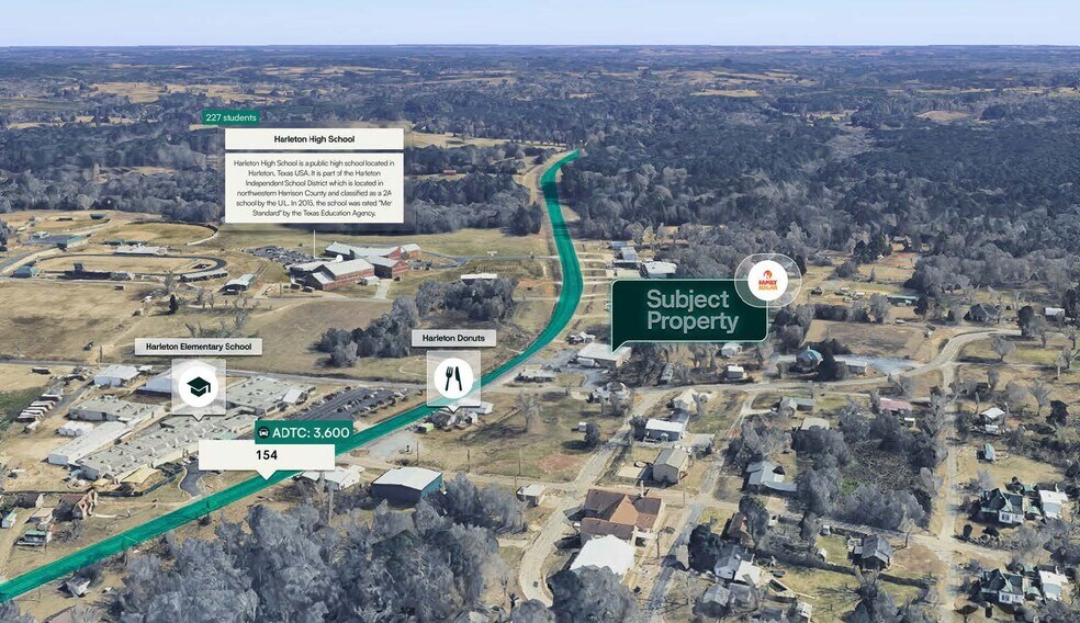 17025 Highway 154, Harleton, TX à vendre - Photo du bâtiment - Image 2 de 3
