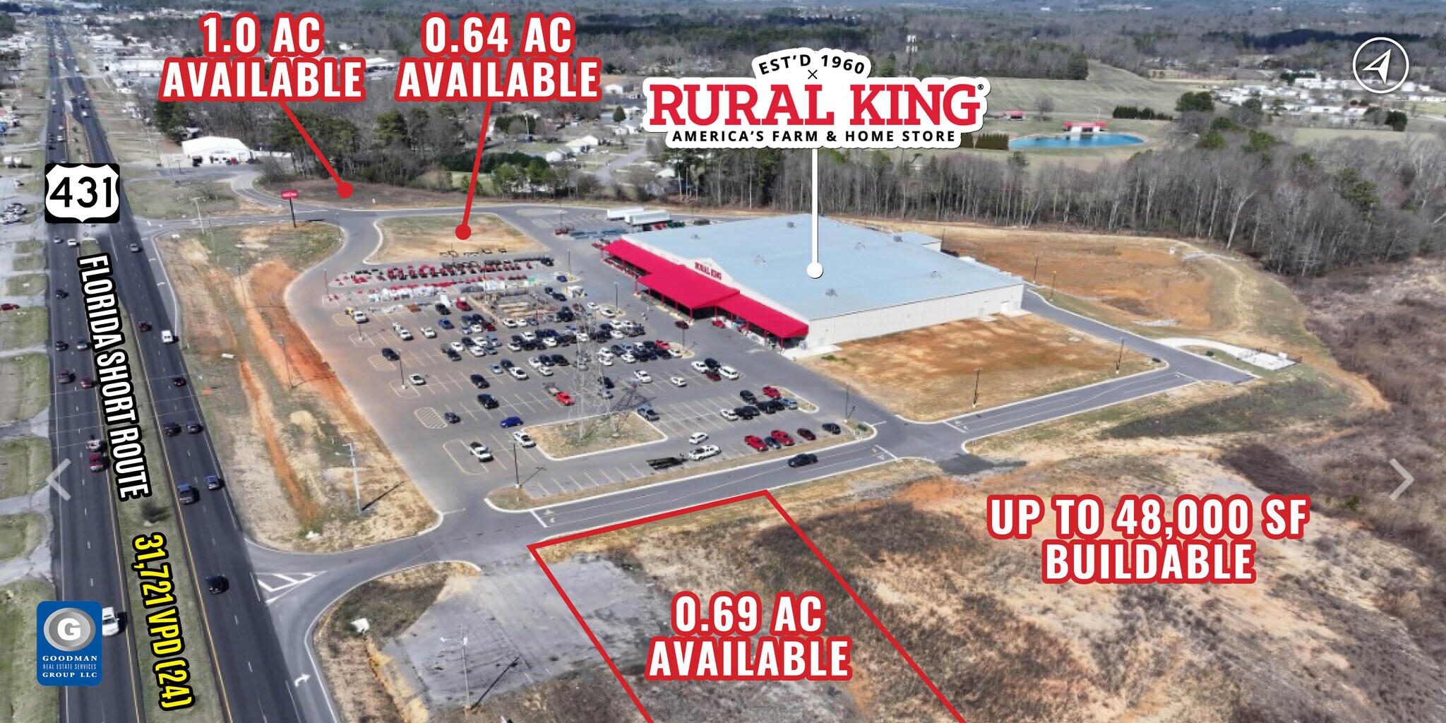 4340 Us-431 Hwy S, Albertville, AL à louer Photo du bâtiment- Image 1 de 5