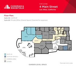 4 Main St, Los Altos, CA à louer Plan d  tage- Image 1 de 1