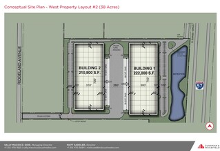 Monee Corporate Center - Ridgeland Road, Monee, IL for lease Site Plan- Image 2 of 2