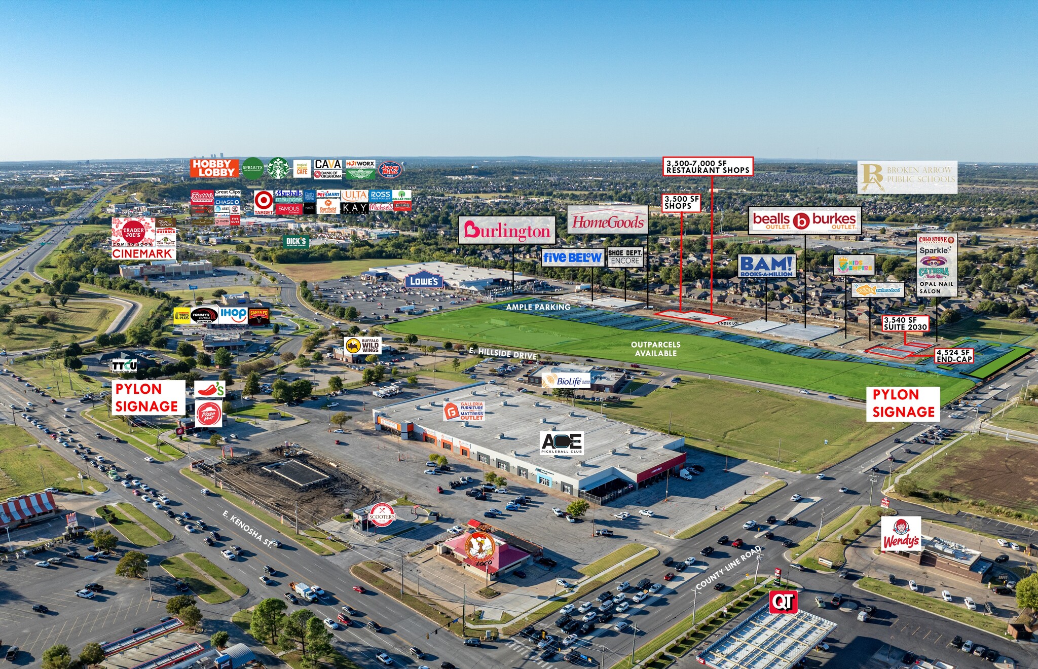 2300 E Hillside Dr, Broken Arrow, OK for lease Primary Photo- Image 1 of 8