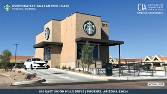 Plus de détails pour 810 E Union Hills Dr, Phoenix, AZ - Vente au détail à vendre