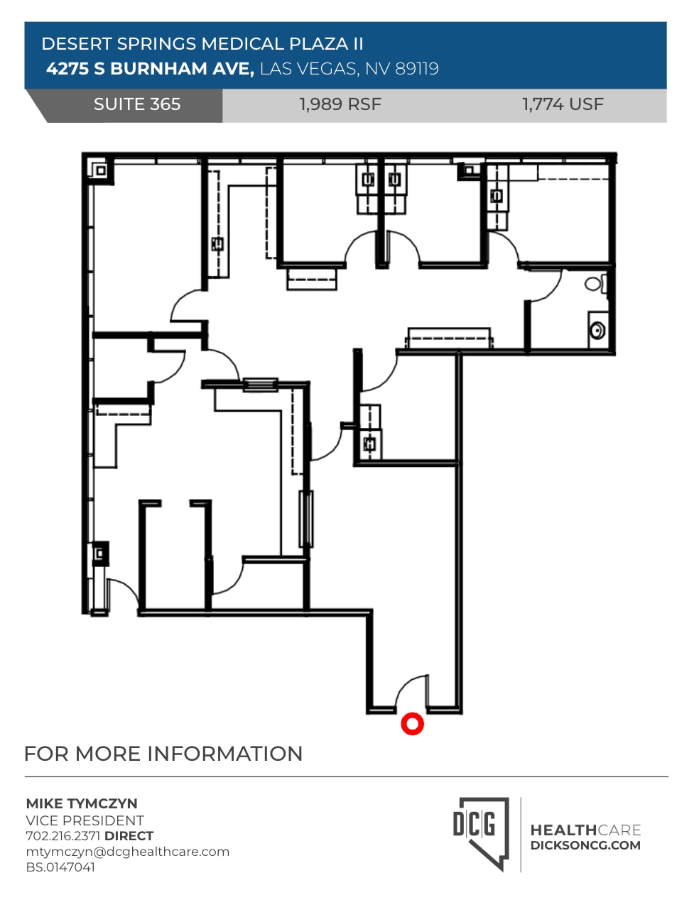 4275 S Burnham Ave, Las Vegas, NV à louer Plan d’étage- Image 1 de 1