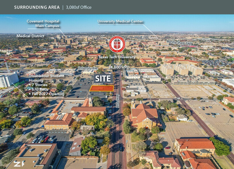 2405 Broadway St, Lubbock, TX à vendre - Photo du bâtiment - Image 2 de 17