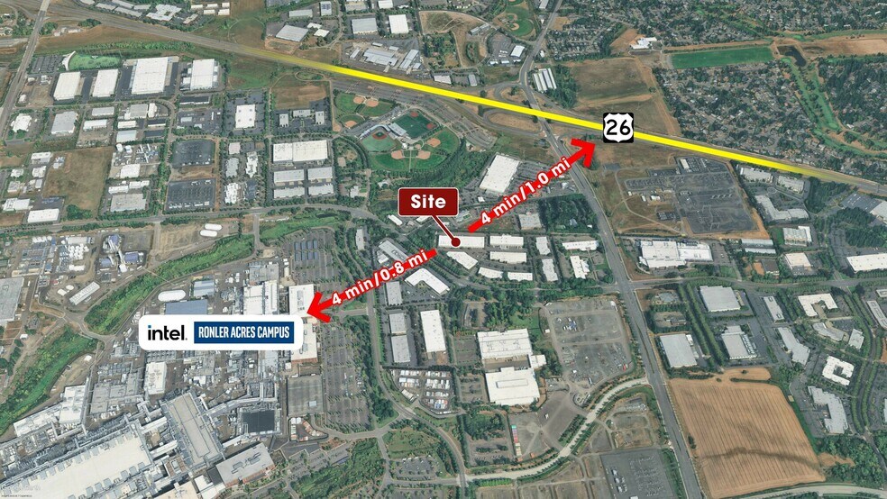 7205 NE Evergreen Pky, Hillsboro, OR à louer - Photo du bâtiment - Image 2 de 2