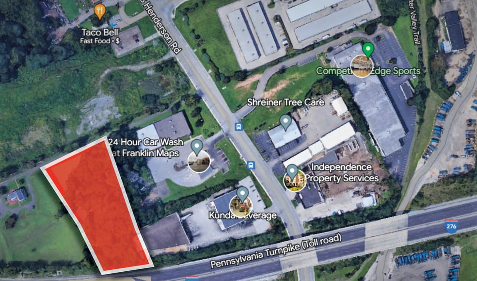 349 S Henderson Rd, King Of Prussia, PA for sale - Aerial - Image 1 of 2