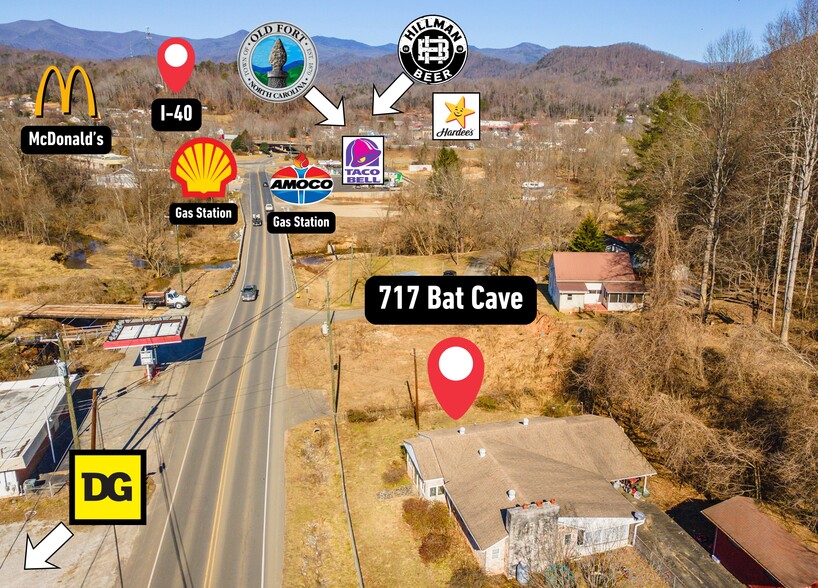 717 Bat Cave Rd, Old Fort, NC for sale - Primary Photo - Image 1 of 11