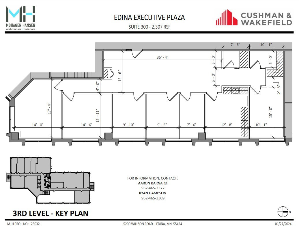 5200 Willson Rd, Edina, MN for lease Floor Plan- Image 1 of 2