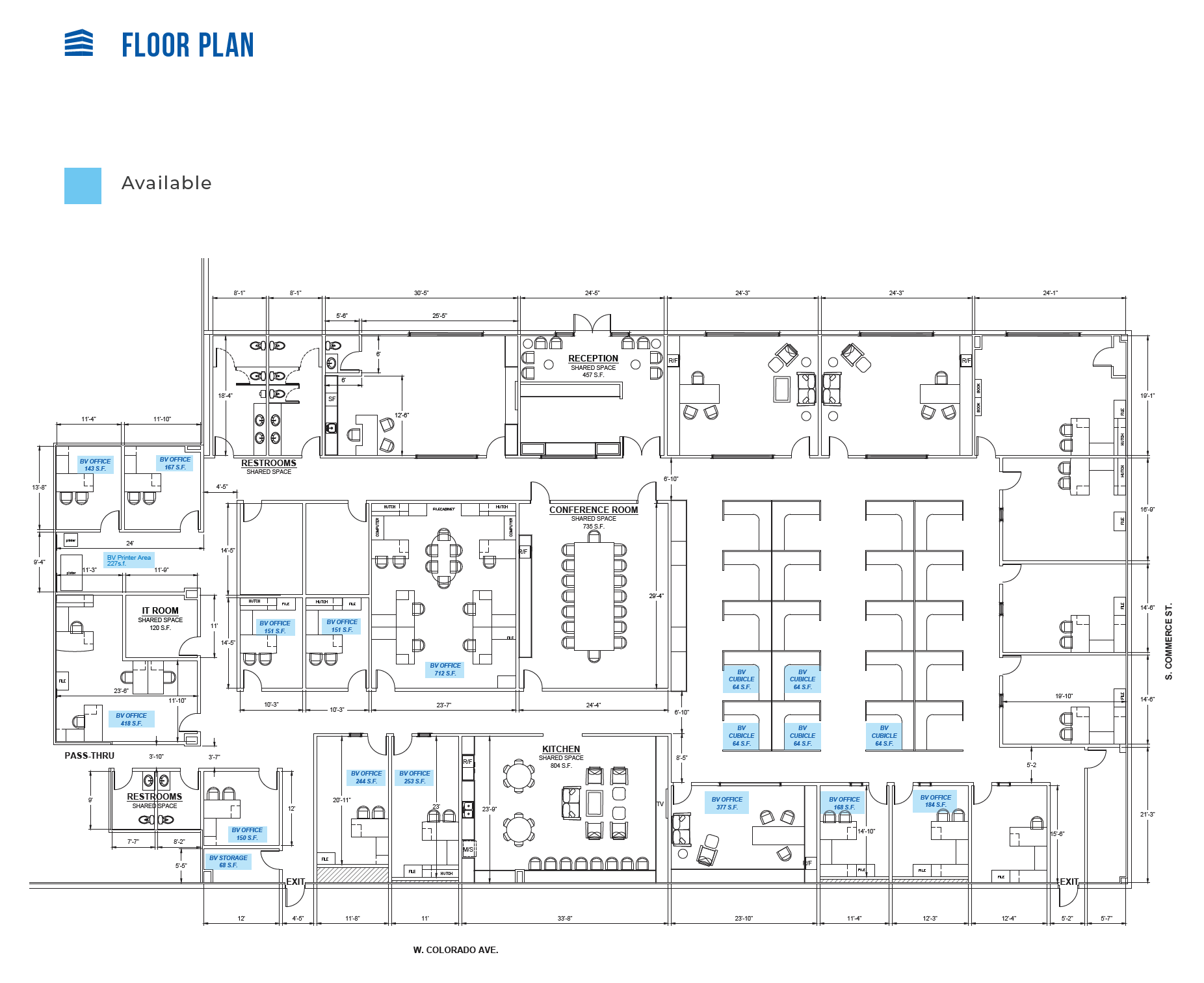 1220 S Commerce St, Las Vegas, NV for lease Floor Plan- Image 1 of 3