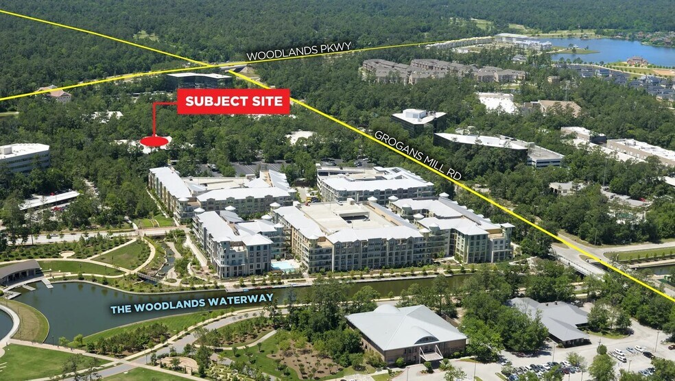 2201 Timberloch Pl, The Woodlands, TX à louer - Aérien - Image 2 de 3