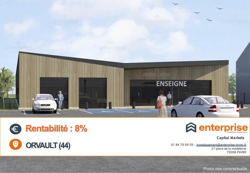 Commerce de détail dans Orvault à vendre Photo du bâtiment- Image 1 de 2