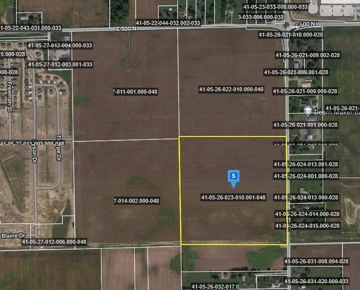 Whiteland Rd, Whiteland, IN for lease - Plat Map - Image 2 of 2