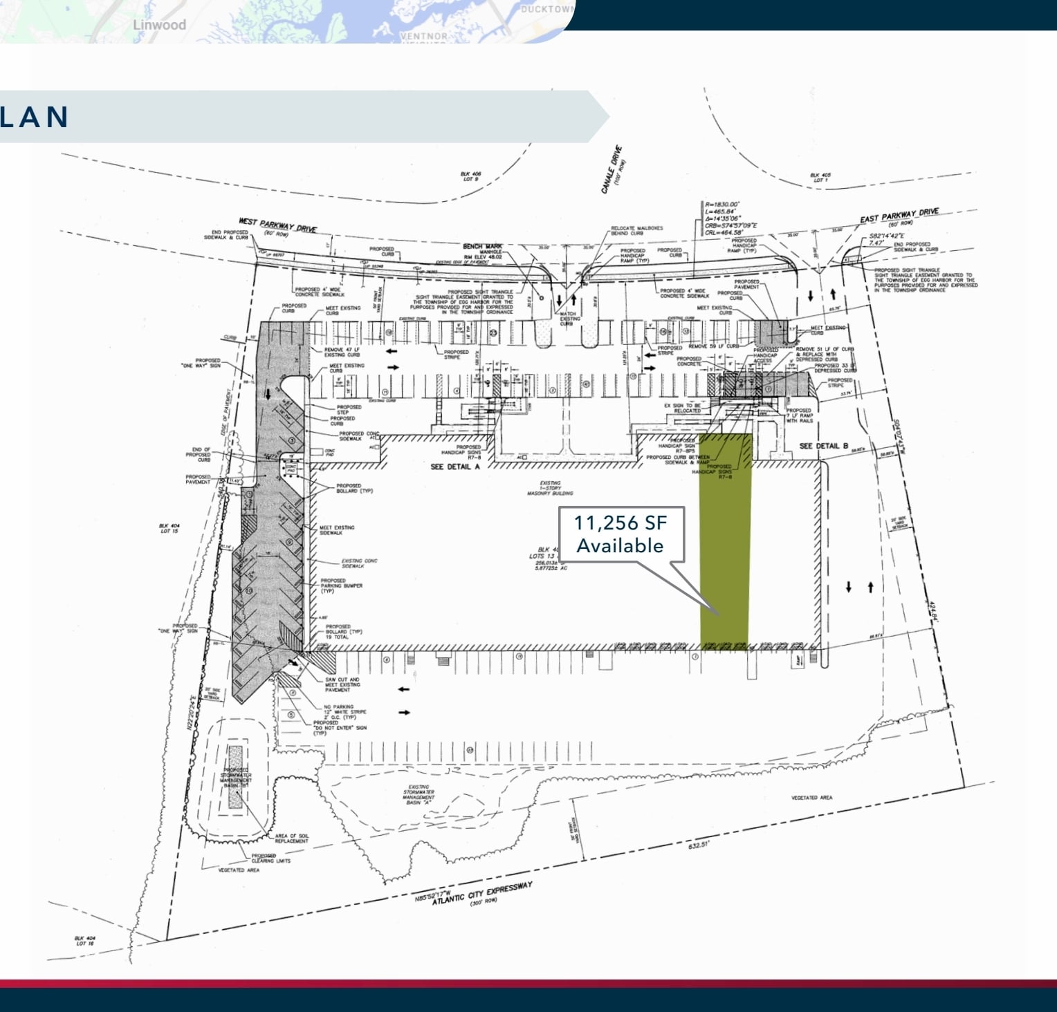 200 W Parkway Dr, Egg Harbor Township, NJ à louer Plan d’étage- Image 1 de 6
