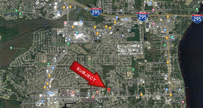 1409 Kingsley Ave, Orange Park, FL - Aérien  Vue de la carte