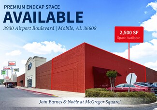 Plus de détails pour 3930-3940 Airport Blvd, Mobile, AL - Commerce de détail à louer