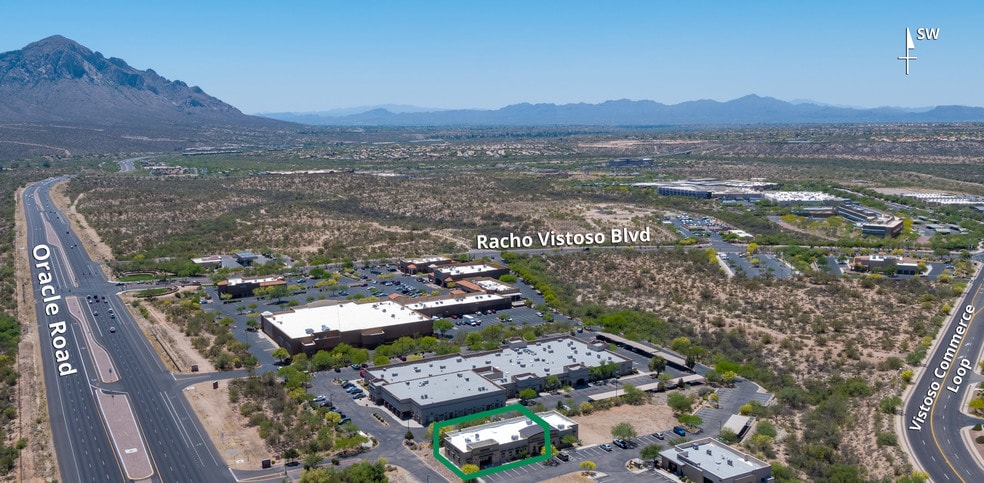 2506 E Vistoso Commerce Loop, Tucson, AZ for sale - Aerial - Image 2 of 2