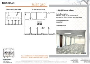 100 Pacifica, Irvine, CA à louer Plan d’étage- Image 1 de 1